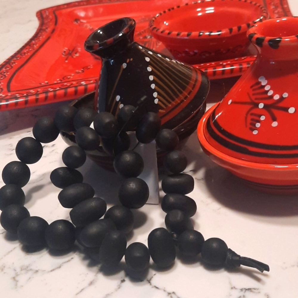 Black Beaded Bracelets ❤️